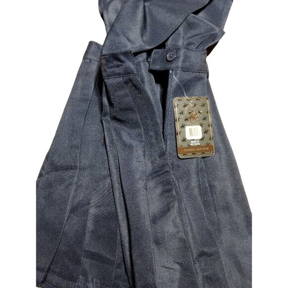 Beverly Hills Polo Club Girls' School Uniform Jumper Dress Navy‎ Size 6 - Picture 4 of 5
